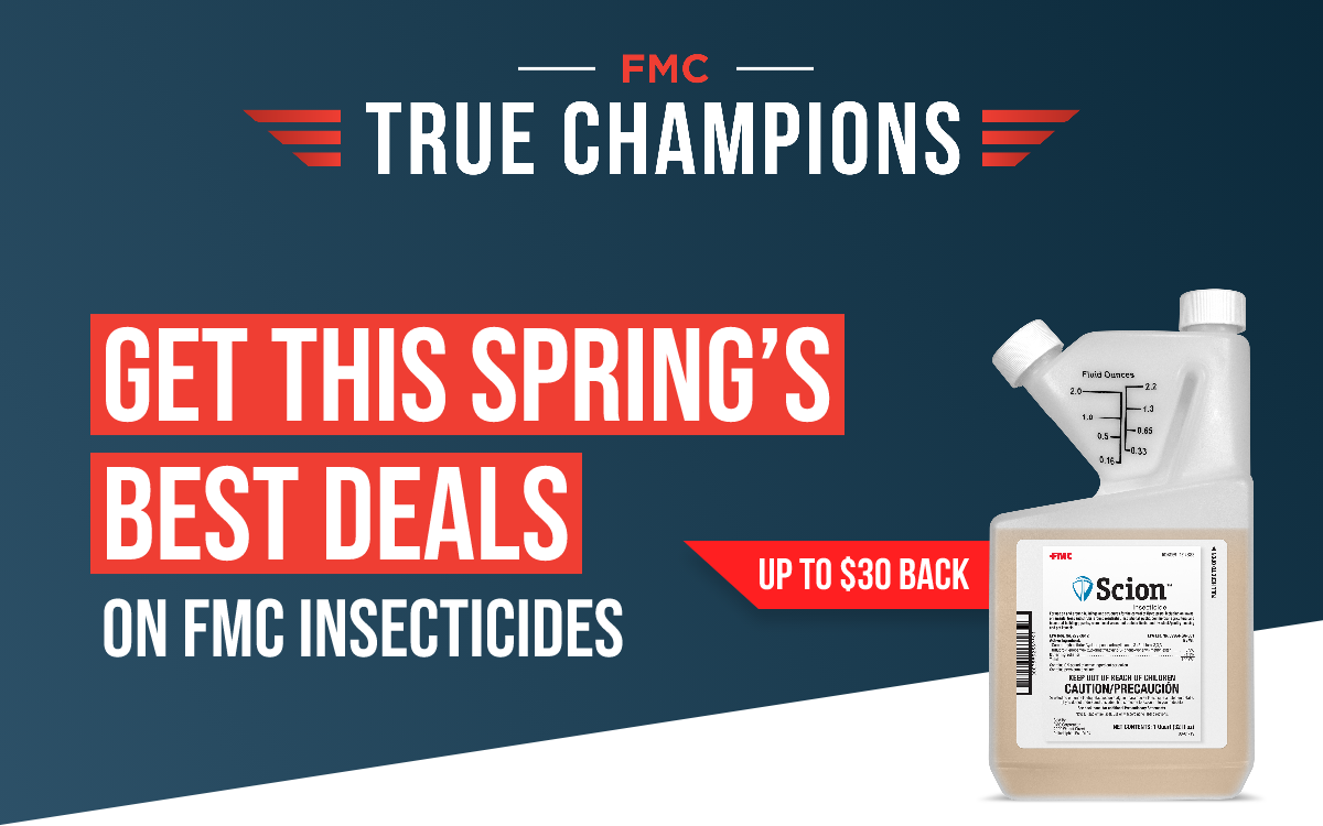 FMC True Champions | Get this spring's best deals on FMC insecticides